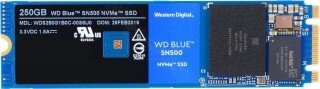 WD Blue SN500 NVMe 250 GB (WDS250G1B0C) SSD kullananlar yorumlar